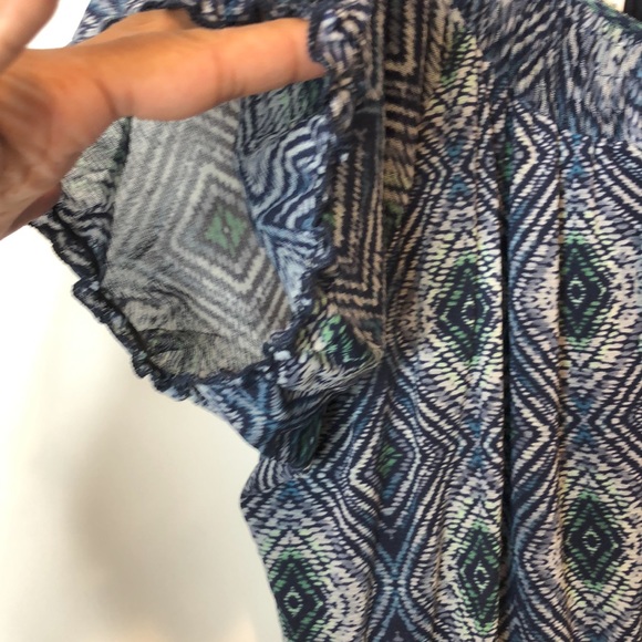 Croft & Barrow Semi Sheer Top 1X PLUS SIZE - Picture 5 of 10